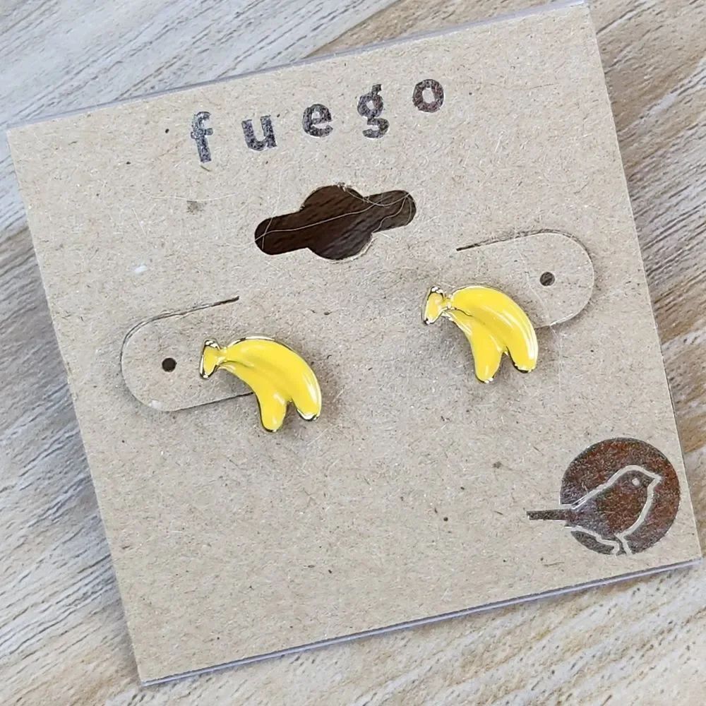 🩵NWT Attic Salt Banana Earrings